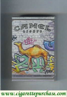 Camel Night Collectors Hip Hop Lights cigarettes hard box